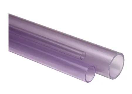 Tubo in PVC-U trasparente dimensioni speciali per applicazioni senza pressione-GF-Tubiplast