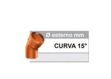 Curva 15°-Stabiplast-Tubiplast