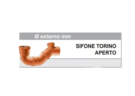 Sifone Torino aperto-Stabilplastic-Tubiplast